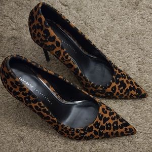 Zara Leopard Pumps